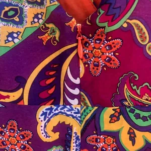 Ralph Lauren Vintage Bohemian Colorful Paisley Sundress thumbnail 6