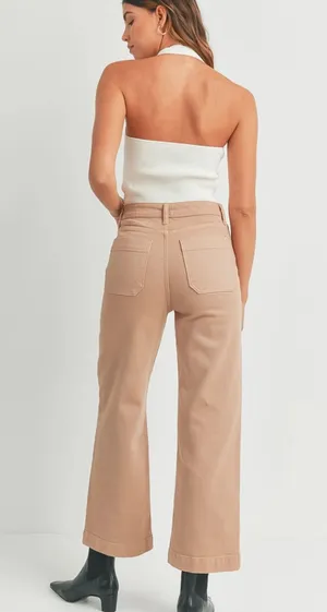 JBD Jeans Wide Leg Patch Pocket Jeans thumbnail 2