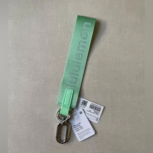 Lululemon Never Lost Keychain - Citra Lime/White thumbnail 1