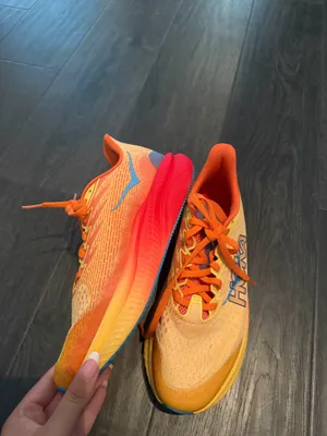 Hoka Mach 6 poppy squash women’s running shoes thumbnail 7