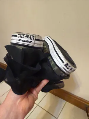 Converse | Block Party Camo Chuck Taylors size 5 thumbnail 3
