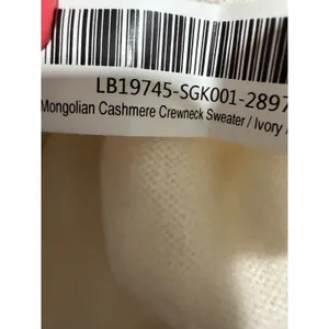 Quince Mongolian Cashmere Crewneck Sweater Ivory Women's‎ Size X-Small thumbnail 11