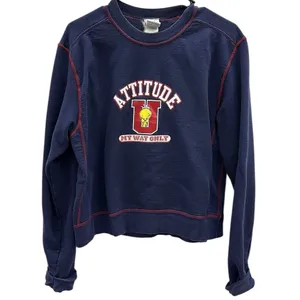 Vintage Looney Tunes Tweety Bird Attitude University Sweatshirt Blue Crew Neck M thumbnail 7