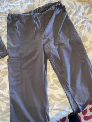 Amazon Natural Uniform Gray Scrubs Set thumbnail 5