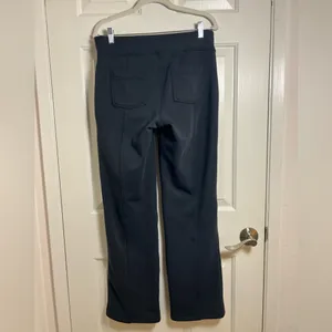 Athleta Womens Medium Straight Leg Leggings Gray‎ Pockets RN# 54023 thumbnail 3