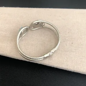 Vintage Native Silver Tone Bracelet thumbnail 2
