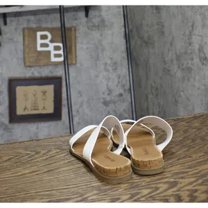 Style & Co. Womens Elliee Flat Sandals 2 Band 10020656300 White Lizard 5.5M thumbnail 3