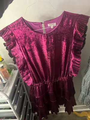 TCEC Purple Shimmer Dress thumbnail 1
