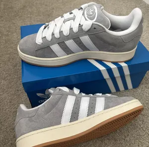Women's size 7.5/Mens size 6.5 (UK6) Adidas Campus 00s Grey White gum gray thumbnail 2
