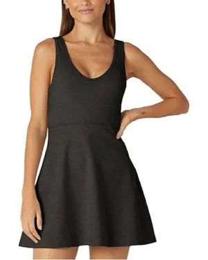 Beyond Yoga Spacedye movement tennis dress court appeal exercise darkest night thumbnail 1