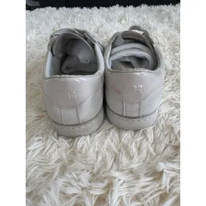 Vintage Havana Bianca Dip‎ Grey Leather Star Sneakers Womens Size 7 thumbnail 4