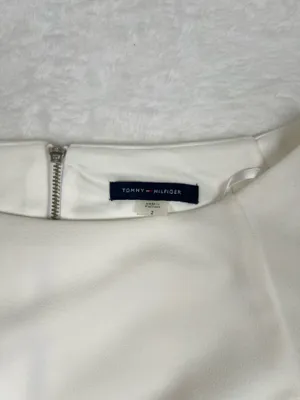 Tommy Hilfiger Fit & Flare Dress Off White Size 2 EUC thumbnail 3
