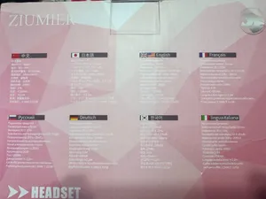 Ziumier pro gaming headset Pink thumbnail 3