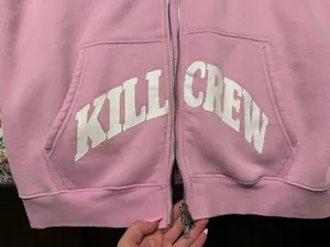 Kill crew hoodie Pink thumbnail 3