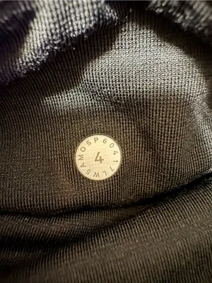 Lululemon Athletica Black Performance Leggings Size 4 thumbnail 3