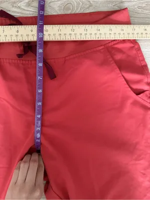 Figs Large Petite Zamora Joggers Orange Red Dentist Doctor Nurse Fall thumbnail 5