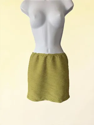 Superdown- Ribbed Mini Skirt Lime Green Size S NWT! thumbnail 4