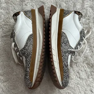 Madewell Deer Patterned Athletic Leather Cowhair Sneakers Pinterest thumbnail 3