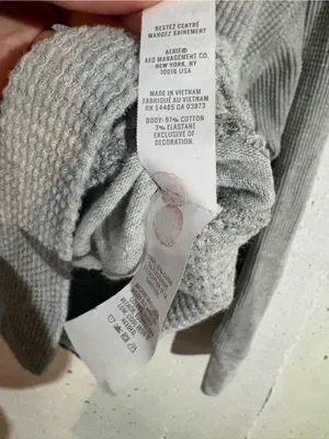 Offline By Aerie Wow! Waffle Oversized T-Shirt | Size: XS thumbnail 5