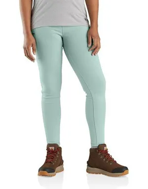 Carhartt 103609 Force® Fitted Lightweight Utility Leggings blue surf SIZE XXL thumbnail 1