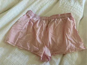 Victoria's Secret Pink & White Striped Sleep Shorts thumbnail 6