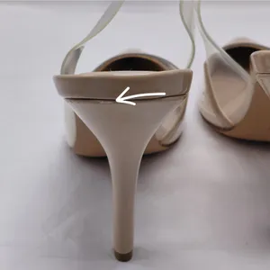 Charles by Charles David Slingback Heels Size 9.5 Nude Clear Pumps Wedding Party thumbnail 8