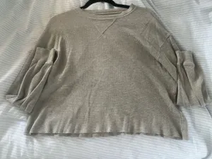 John Galt Waffle Knit Long Sleeve thumbnail 1
