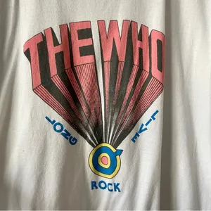 THE WHO | Graphic Band Tee Sz 2XL thumbnail 2