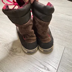 Sperry Top Sider Acklins Brown Corduroy Flannel Lined High Top‎ Boots Size 8.5 thumbnail 3