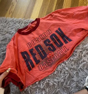 Starter Red Sox Cropped Top thumbnail 1