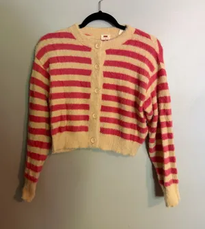 Levi’s Cardigan Sweater Fuzzy thumbnail 1