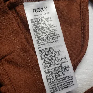 Roxy Women's Good Keepsake Crop Top in Russet size XL NWT thumbnail 9