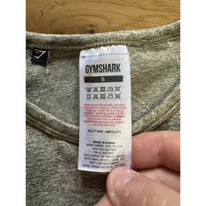 Gymshark Women Sports Long Sleeve Crop Top Green Size Small‎ Athleisure Athletic thumbnail 4