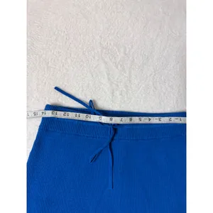 L*Space Active x Anthropologie Jet Set Mini Skirt M in Snorkel Blue NWT thumbnail 7