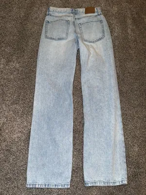Aeropostale 90's Baggy Light Blue Straight Leg Jeans thumbnail 2