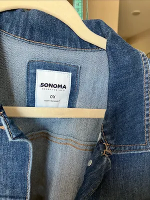 Sonoma Medium Blue Denim Jacket - Women's Jean Jacket thumbnail 6