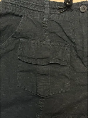 Women’s Navy Blue Cargo Shorts Size small Casual Outdoor Gorpcore Utility thumbnail 2