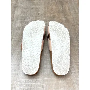 Birkenstock Siena Big Buckle Leather Nubuck Slides Sandals Light Pink Womens 40 thumbnail 13