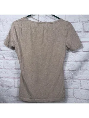 H&M Medium Beige Tshirt thumbnail 6