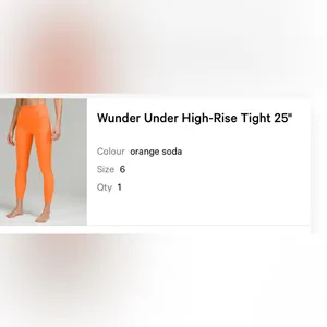 Orange soda leggings thumbnail 2