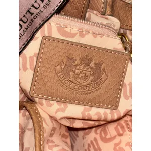Juicy Couture Embellished Pink Velour Daydreamer Shoulder Bag Purse Vintage Y2K thumbnail 15