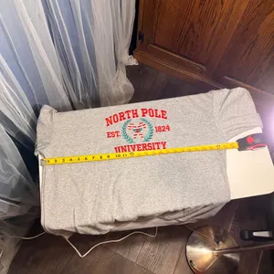Grey North‎ Pole University Sweatshirt XL Crewneck Pullover Long Sleeve thumbnail 5