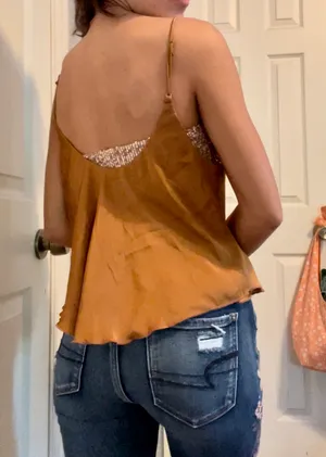 Silk And Sequin Tank thumbnail 2