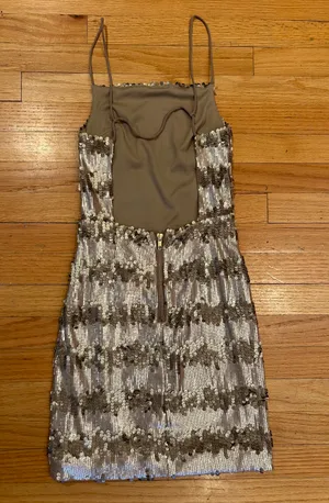 Lulus Gold Sequin Dress thumbnail 7