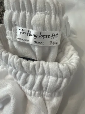 The Hang Loose Hut Alpha Phi Sweat Set White thumbnail 3