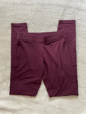 Aeropostale Maroon Leggings size S thumbnail 7