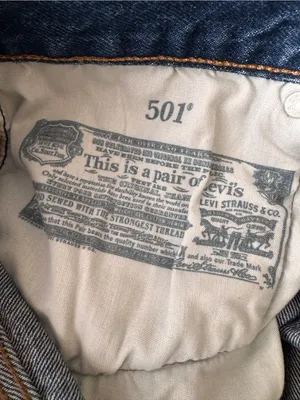 Levi’s 501 Denim Blue Jean Button Fly Shorts Women’s 31 Dark Wash thumbnail 5