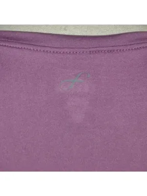 Free Fly Womens XL Twist-Front Long Sleeve Top Purple Athletic Athleisure MINT thumbnail 8