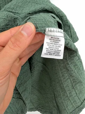 GREAT NORTHWEST Sleeveless Blouse Sage Green L thumbnail 4