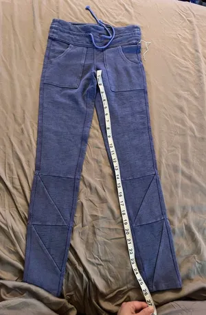 Free People Movement Purple Pocketed Sweat Pant NWOT Size XS thumbnail 1